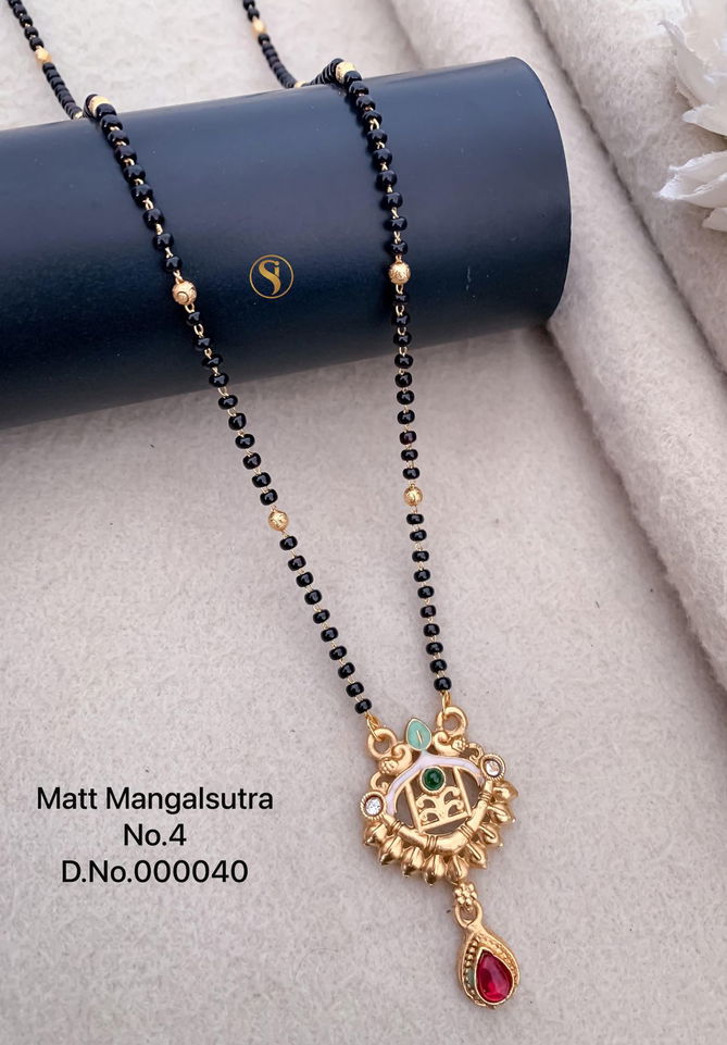 4 MH Daily Wear Matte Mangalsutra Manufacturers
